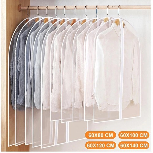 10pcs zip clear polythene - clear,