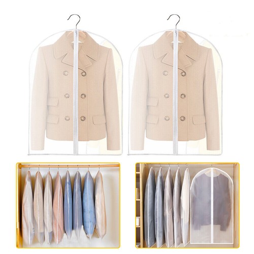 10pack polythene clear garment - polythene,