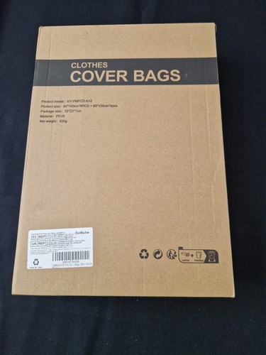 Pcs zip polythene garment - 12,