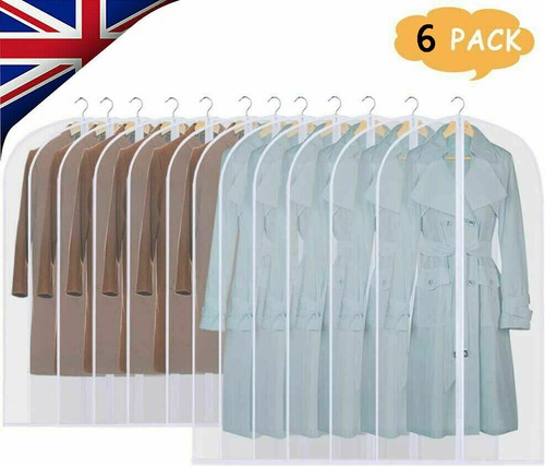 Polythene clear garment - 6x,